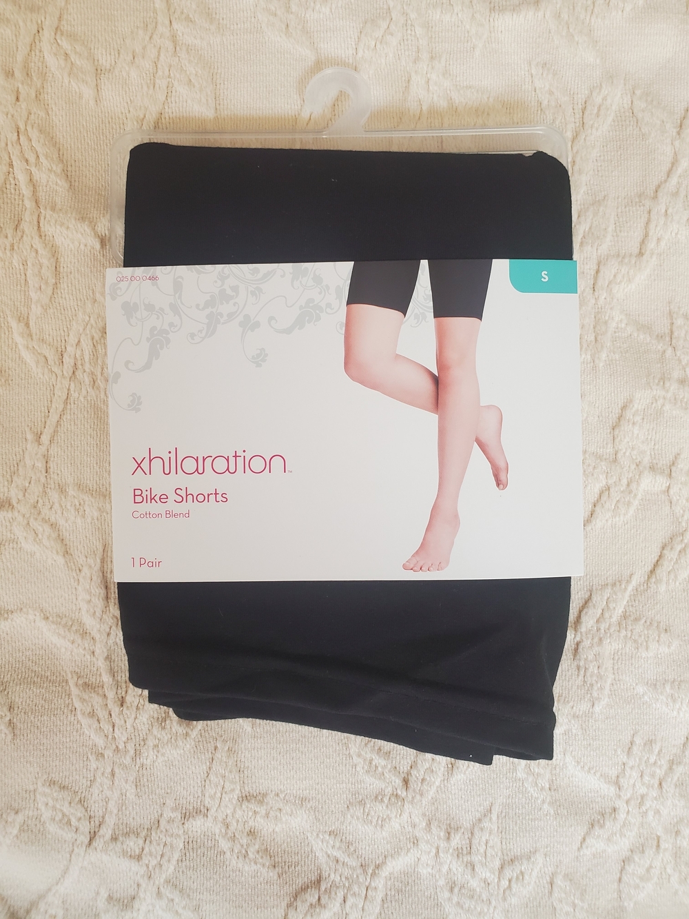 Black Bike Shorts - Cotton Blend